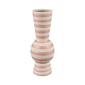 Lena - Medium Vase In Modern Style-11.5 Inches Tall and 4.25 Inches Wide