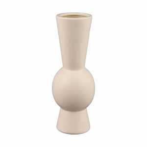Arcas - Large Vase In Modern Style-11.75 Inches Tall and 4.25 Inches Wide