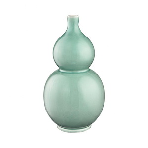 Celia - Medium Vase In Mid-Century Modern Style-14.25 Inches Tall and 7.75 Inches Wide