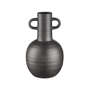 Pavit - Large Vase In Mid-Century Modern Style-11 Inches Tall and 6.5 Inches Wide