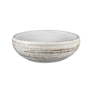 Ellen - Bowl (Set of 2) In Mid-Century Modern Style-5.25 Inches Tall and 15.25 Inches Wide