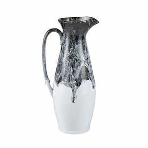 Gallemore - Pitcher In Modern Style-14 Inches Tall and 6 Inches Wide