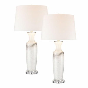Abilene - 1 Light Table Lamp (Set of 2) In Transitional Style-32 Inches Tall and 16 Inches Wide
