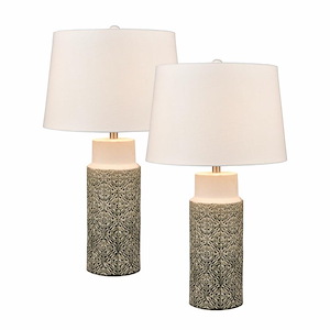 Tula - 1 Light Table Lamp (Set of 2) In Transitional Style-30 Inches Tall and 17 Inches Wide