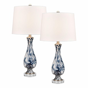Cordelia Sound - 1 Light Table Lamp (Set of 2) In Transitional Style-30 Inches Tall and 15 Inches Wide