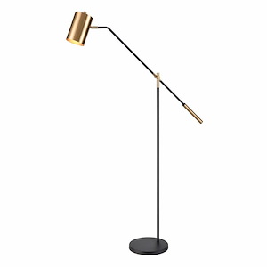 Oliver Avenue - 1 Light Floor Lamp In Modern and Contemporary Style-66 Inches Tall and 39 Inches Wide - 1119352