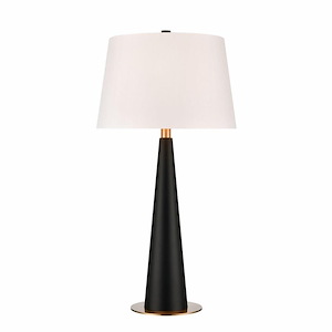 Case In Point - 1 Light Table Lamp In Transitional Style-35 Inches Tall and 17.5 Inches Wide