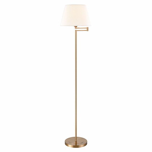 Scope - 1 Light Floor Lamp In Traditional Style-65 Inches Tall and 25 Inches Wide - 1119357