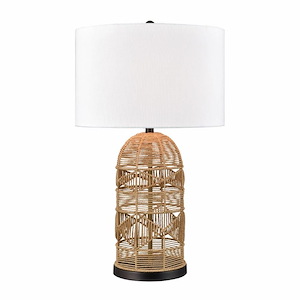 Peckham - 1 Light Table Lamp In Scandinavian Style-30 Inches Tall and 17 Inches Wide