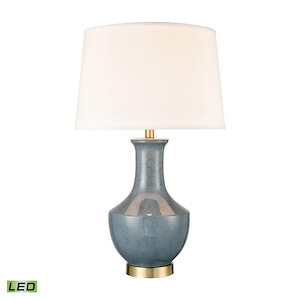 Nina Grove - 9W 1 LED Table Lamp In Mid-Century Modern Style-28 Inches Tall and 17 Inches Wide