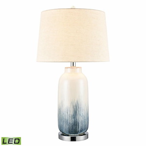 Cason Bay - 9W 1 LED Table Lamp In Modern Style-27 Inches Tall and 16 Inches Wide