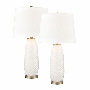 Bynum - 1 Light Table Lamp (Set of 2) In Traditional Style-29 Inches Tall and 15 Inches Wide