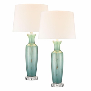 Abilene - 1 Light Table Lamp (Set of 2) In Mid-Century Modern Style-32 Inches Tall and 16 Inches Wide - 1303885