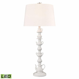 Rosetta Cottage - 9W 1 LED Table Lamp-35 Inches Tall and 15 Inches Wide