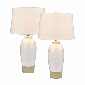 Peli - 1 Light Table Lamp (Set of 2) In Modern Style-29 Inches Tall and 16 Inches Wide - 1303919