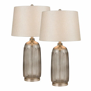 Lupin - 1 Light Table Lamp (Set of 2) In Coastal Style-31 Inches Tall and 17 Inches Wide