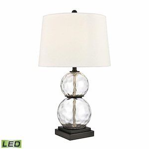 Forsyth - 9W 1 LED Table Lamp-26 Inches Tall and 15 Inches Wide