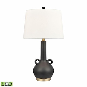Sanderson - 9W 1 LED Table Lamp-27 Inches Tall and 15 Inches Wide