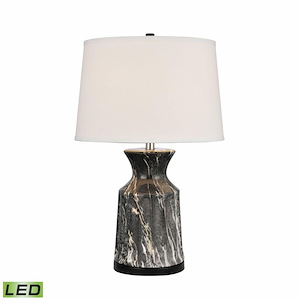 Cochrane Gardens - 9W 1 LED Table Lamp In Traditional Style-26 Inches Tall and 16 Inches Wide