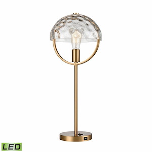 Parsons Avenue - 9W 1 LED Desk Lamp In Modern Style-24 Inches Tall and 10 Inches Wide - 1303936