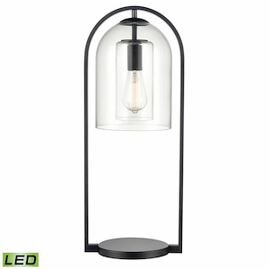 Bell Jar - 9W 1 LED Desk Lamp In Modern Style-28 Inches Tall and 10 Inches Wide - 1303949