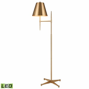 Otus - 9W 1 LED Floor Lamp In Traditional Style-63.5 Inches Tall and 24 Inches Wide