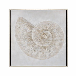 Coastal II - Wall Art In Transitional Style-39.5 Inches Tall and 39.5 Inches Wide