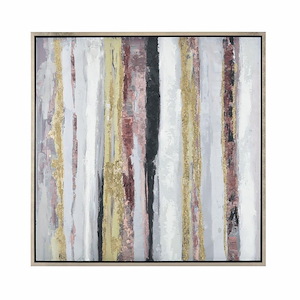 Keever - Wall Art In Modern and Contemporary Style-39.25 Inches Tall and 39.25 Inches Wide