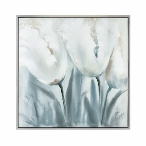 Juliana Blooms - Wall Art In Transitional Style-39.25 Inches Tall and 39.25 Inches Wide