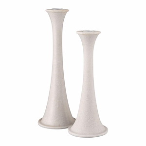 Bonnie - Candle Holder (Set of 2) In Coastal Style-12.5 Inches Tall and 4.25 Inches Wide