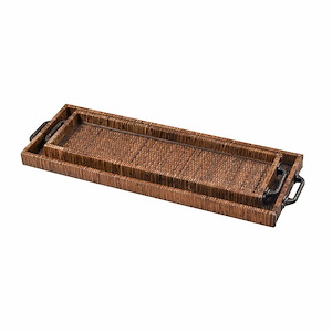 Bowman - Tray (Set of 2)-1.5 Inches Tall and 30 Inches Wide