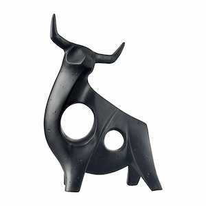 Ferdi - Bull Object In Contemporary Style-8.5 Inches Tall and 6 Inches Wide