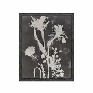Silhouette III - Framed Wall Art In Transitional Style-19.75 Inches Tall and 15.75 Inches Wide