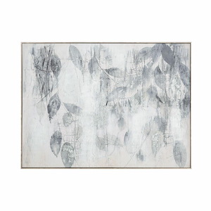 Willow - Abstract Framed Wall Art In Traditional Style-35.5 Inches Tall and 47.25 Inches Wide
