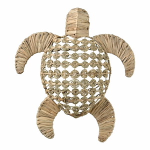 Ridley - Large Turtle Object In Coastal Style-23.75 Inches Tall and 22 Inches Wide