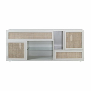 Clearwater - Credenza In Transitional Style-28 Inches Tall and 68 Inches Wide
