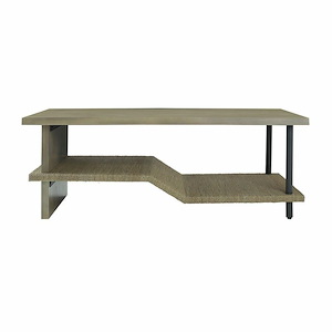 Riverview - Coffee Table In Transitional Style-18 Inches Tall and 50 Inches Wide