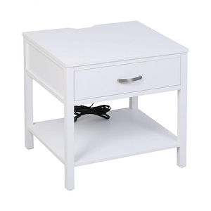 Ramsay - 22 Inch Side Table with Power