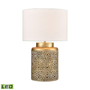 Giralda - 9W 1 LED Table Lamp In Modern Style-18 Inches Tall and 12 Inches Wide