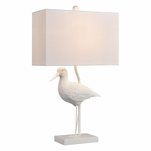 Wade - 9W 1 LED Table Lamp In Mid-Century Modern Style-26 Inches Tall and 15 Inches Wide - 1304038