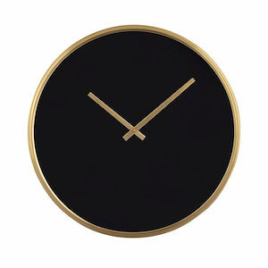 Onyx - Wall Clock In Modern Style-16 Inches Tall and 16 Inches Wide