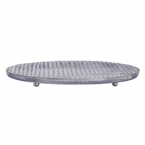 Bennett - Tray In Coastal Style-1 Inches Tall and 13.75 Inches Wide