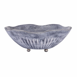Bennett - Bowl In Coastal Style-3.5 Inches Tall and 11 Inches Wide