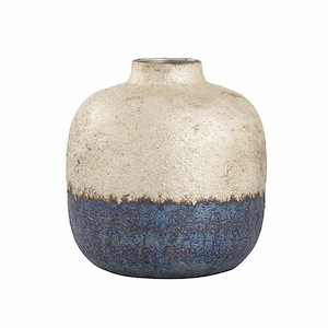 Neal - Small Vase In Modern Style-8.25 Inches Tall and 7.75 Inches Wide