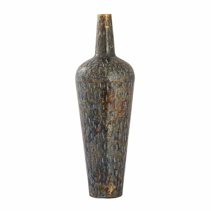 Fowler - Large Vase In Mid-Century Modern Style-18.5 Inches Tall and 6 Inches Wide