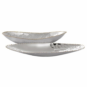 Garza - Tray (Set of 2) In Traditional Style-2.5 Inches Tall and 18.5 Inches Wide