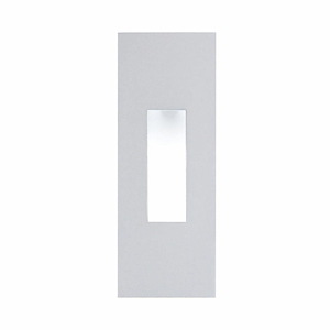 Scope - 1W 1 LED Wall Niche with Square Faceplate-6 Inches Tall and 2 Inches Wide