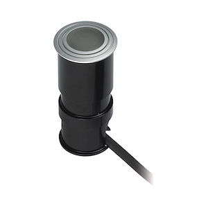 Wet Spot - 3W 1 LED Button Light in Modern/Contemporary Style with Art Deco and Urban/Industrial inspirations - 3.5 Inches tall and 1.8 inches wide