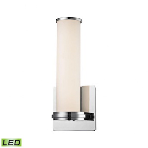 Baton - 13W 1 LED Wall Sconce in Modern/Contemporary Style with Art Deco and Urban/Industrial inspirations - 12.5 Inches tall and 5.3 inches wide