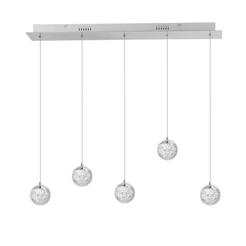 ET2 Lighting E24265-91PC Orb II-25W LED Pendant in Traditional  style-7 Inches wide by inches high